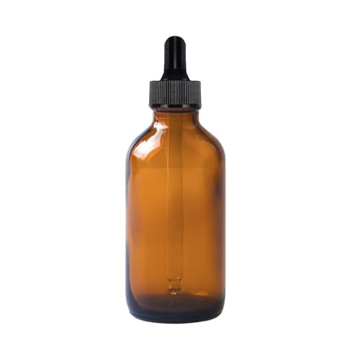 Easeen 24 Pack 4oz Amber Glass Dropper Bottles, Eye Dropper Bottles with Glass Droppers for Essential Oils, Perfumes(4oz, Amber) - Image 2