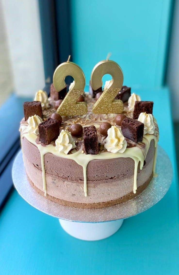 Talking Tables "Talking Tables Gold Glitter Number 2 Candle-Premium Quality Cake Topper Decoration Pretty, Sparkly For Kids, Adults, 21st Birthday Party, Anniversary, Milestone, Height 8cm, 3""" (2 Number Candle) - Image 5