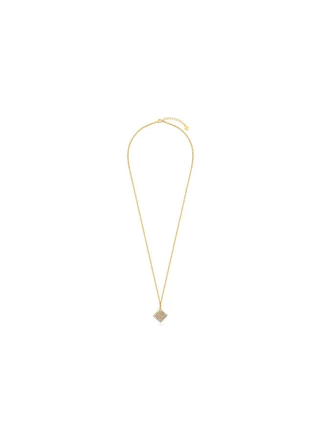 Guy Laroche  Joanne Gold Plated Pendant Necklace for Women 450mm for Women | Best Price UAE