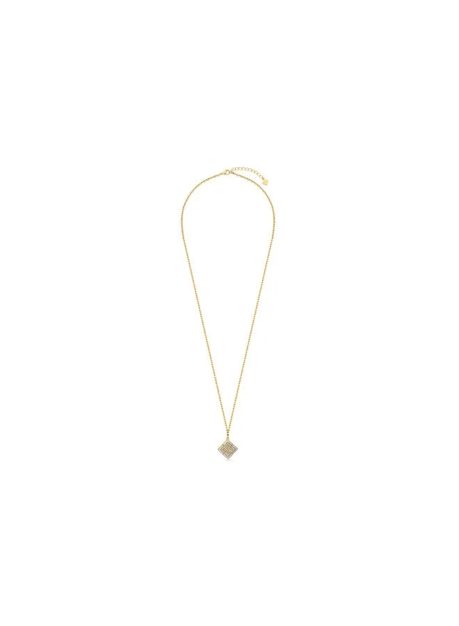 Guy Laroche  Joanne Gold Plated Pendant Necklace for Women 450mm for Women | Best Price UAE