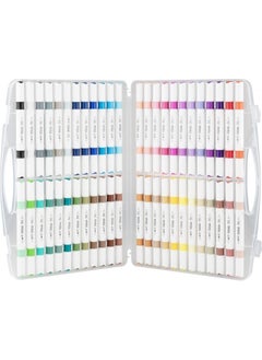 Hobi Market Art Hobby Market Art Acrylic Duo Marker Double Tip Water Based Acrylic Painting Marker Set 48 Colors  - Image 2