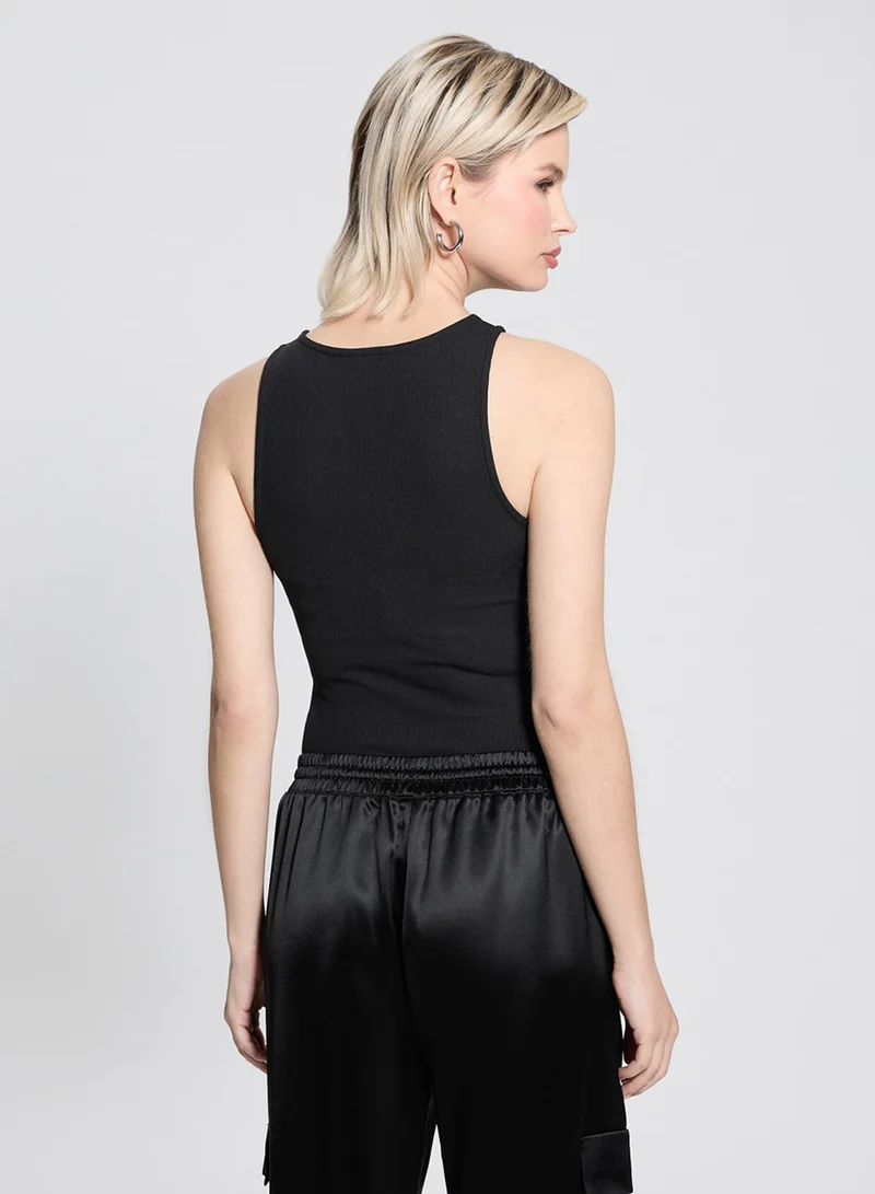 جس New Sleeveless Round Neck Guendalina Top