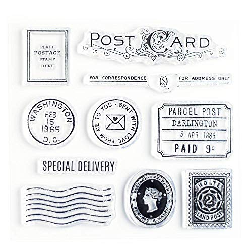 Wintertime Crafts Special Delivery Clear Stamps 4x4 inch by Wintertime Crafts for Scrapbooking, Art Journals and Letter Writing, Postcard and Postage Stamps - Image 5