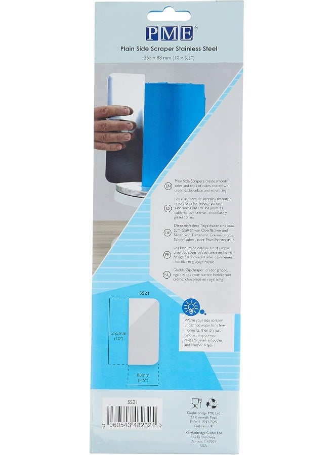 PME Cake Sc, Stainless Steel, Silver, X-Tall (25cm/10in) - Image 3