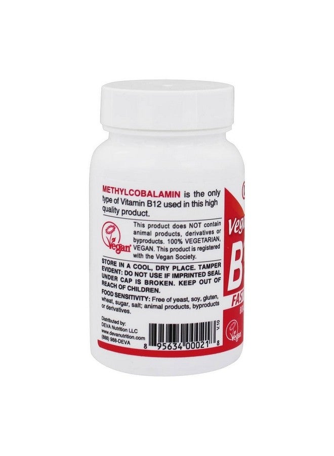 Deva Vegan Sublingual B-12 - Image 3