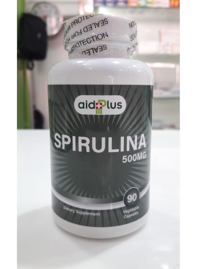 Aidplus spirulina 500 dietary supplement, 90 caps