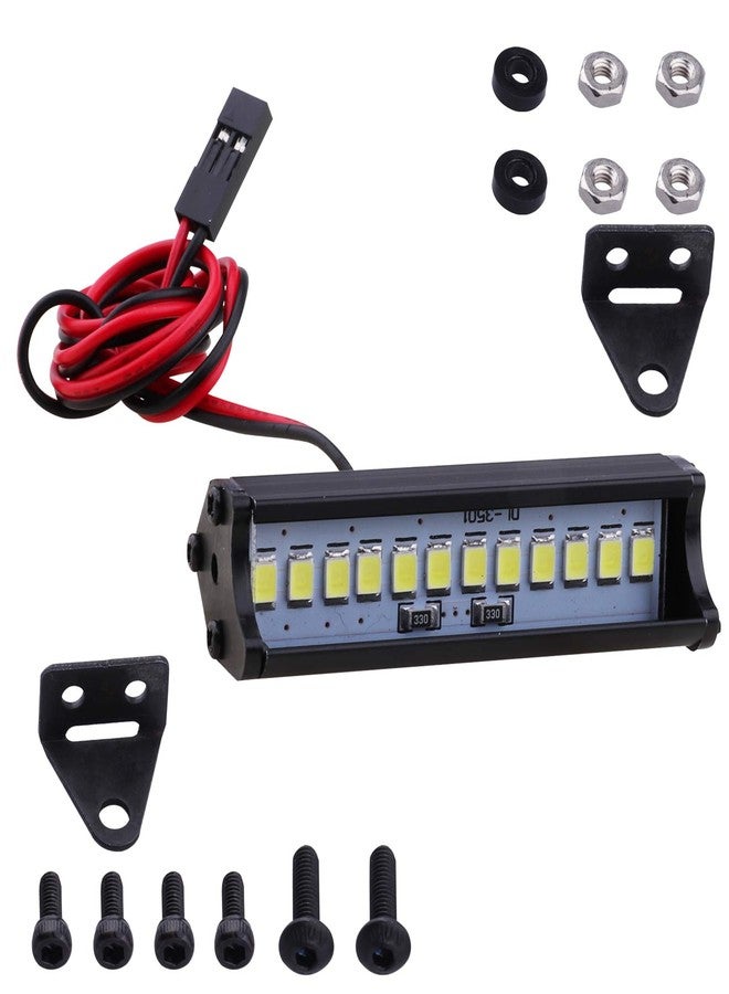 Hobbypark RC Crawler LED Light Bar Kit Roof Spotlight Dome Light Simulation for Traxxas TRX-4 Trx4 Axial SCX10 90046 RC4WD D90 KM2 - Image 3