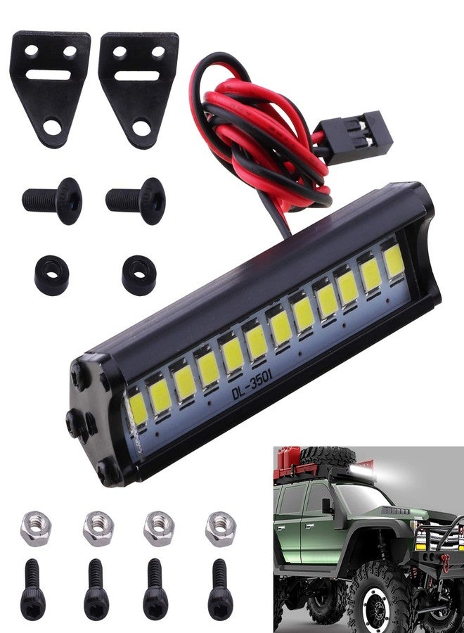 Hobbypark RC Crawler LED Light Bar Kit Roof Spotlight Dome Light Simulation for Traxxas TRX-4 Trx4 Axial SCX10 90046 RC4WD D90 KM2 - Image 1