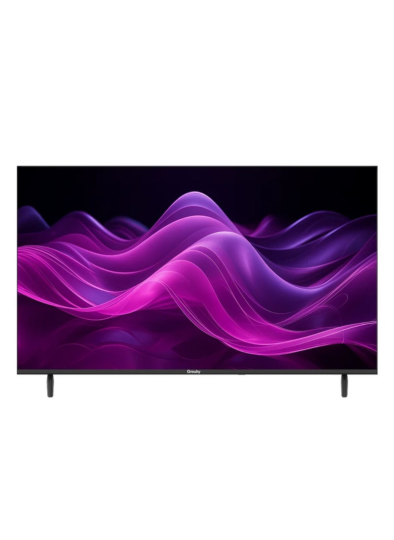 تلفزيون جروهي سمارت، عالي الدقة، LED، مقاس 32 بوصة بدون إطار مع رسيفر مدمج - GLD32SDV2