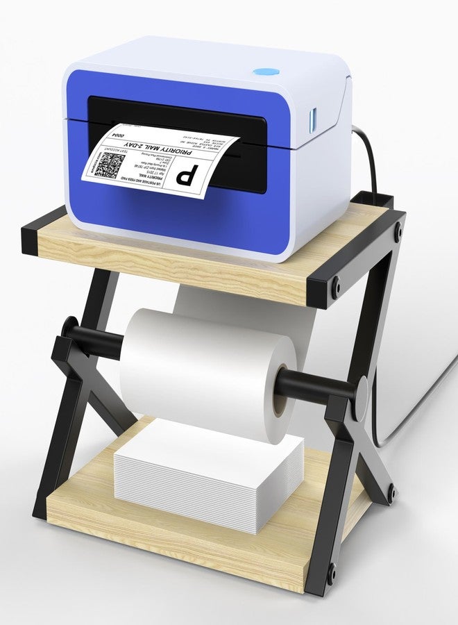 Alyoen Label holders for rolls and folded labels, shipping label holders for thermal printer, desktop label printer accessories for label printer - Image 1