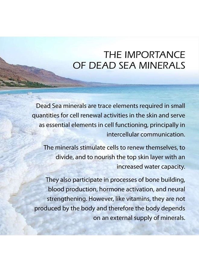 ONE WITH NATURE Dead Sea Mineral Bath Salt 5 Lb. Fragrance Free, 100% pure, Magnesium, Sulfur, Minerals. All Skin Types, Problem Skin. Acne Treatment, Eczema, Psoriasis, Therapeutic.  - Image 4