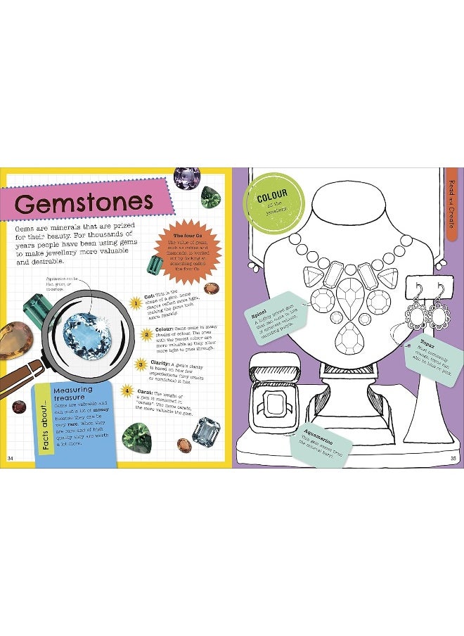The Fact-Packed Activity Book: Rocks and Minerals: With More Than 50 Activities, Puzzles, and More!