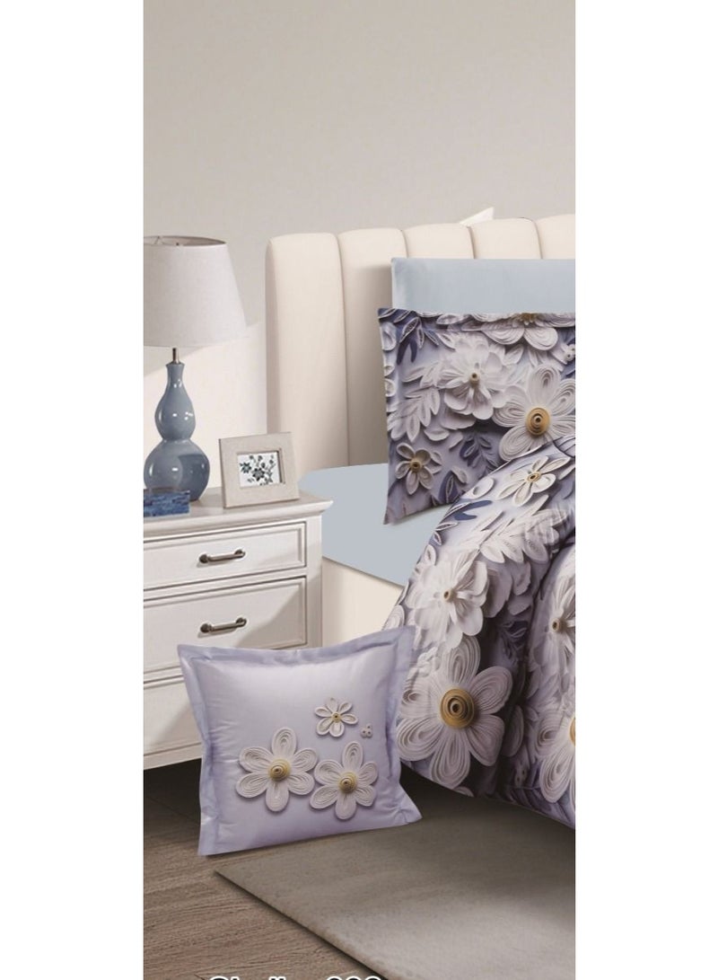 Horse single bed comforter set, 4 pieces Comfort for your sleep and elegance for your room - Image 2