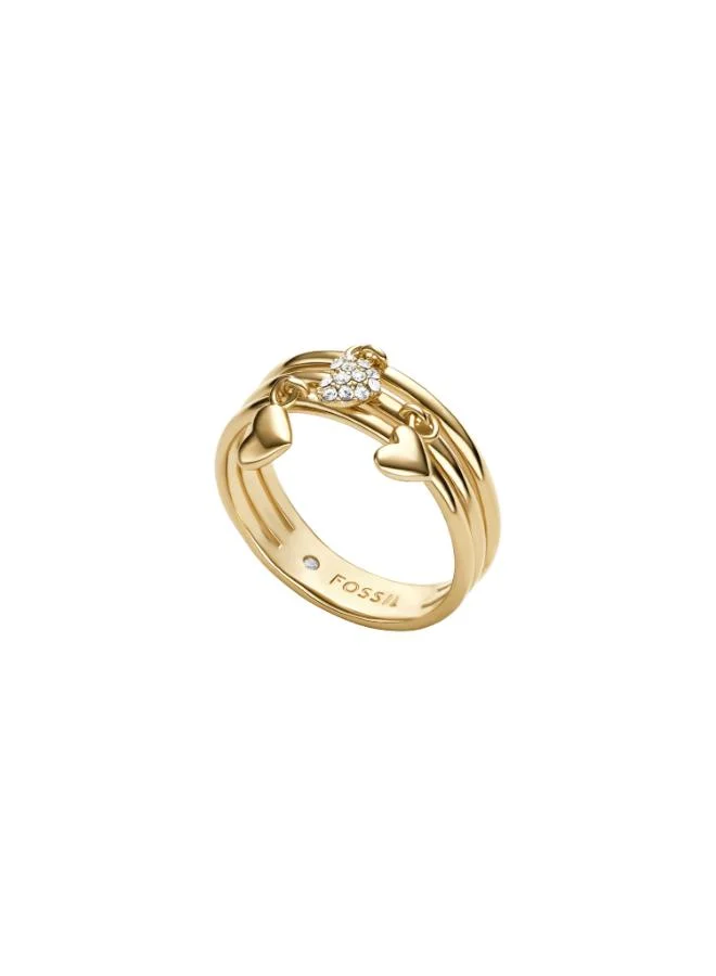 FOSSIL  JA7304710 Base Metal Jewelry with Cubic Zirconia for Women | Best Price UAE