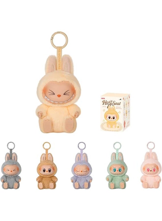 مونستر صندوق بوب مارت ذا مونسترز - هاف أ سيت من الفينيل المحشو، شخصيات ذا مونسترز، شخصيات حركة بتصميم عشوائي، ألعاب قابلة للتجميع، ديكورات منزلية، هدايا أعياد ميلاد، صندوق فردي - Image 1