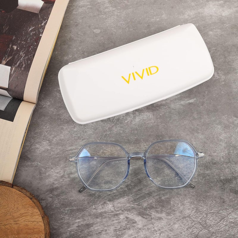 Vivid حافظة نظارات شمسية خفيفة الوزن للبالغين من VIVID للرجال والنساء | حماية النظارات | بلاستيك | | إغلاق - زر - Image 4