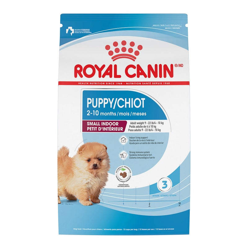 Royal Canin Size Health Nutrition Small Indoor Puppy Dry Dog Food, 2.5 lb Bag - Image 1