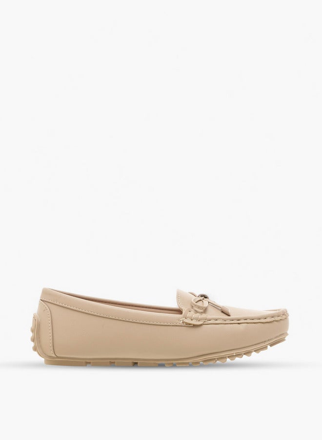 Le Confort Bow Accent Slip-On Loafers - Image 1