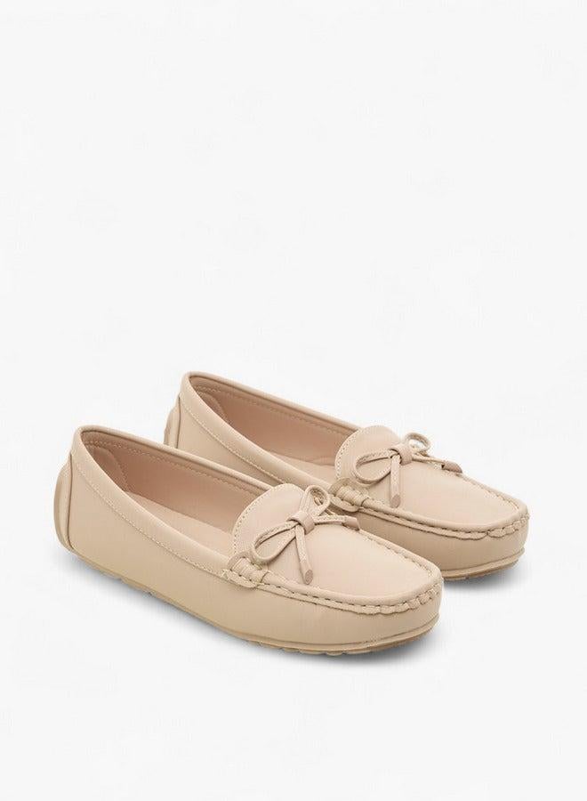 Le Confort Bow Accent Slip-On Loafers - Image 3