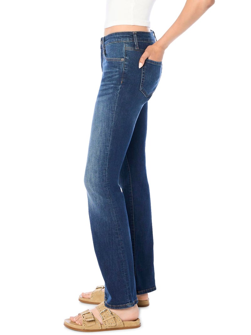 Aeropostale Aero Mid Rise Bootcut Jean, Dark Wash, 12 Regular - Image 4