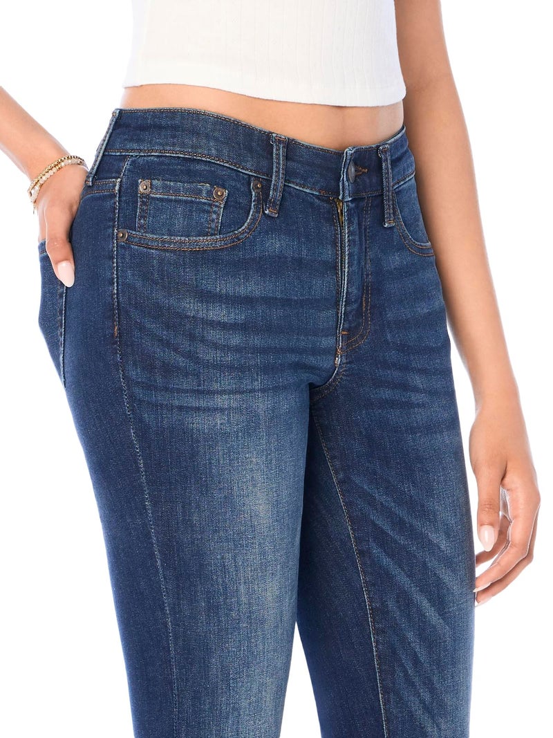 Aeropostale Aero Mid Rise Bootcut Jean, Dark Wash, 12 Regular - Image 3