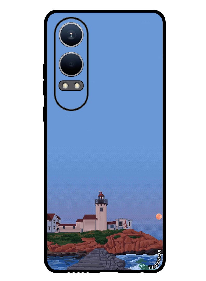 Theodor Protective Case Anti Scratch Shock Proof Bumper Cover For OnePlus Nord CE4 Lite Light house  - Image 1