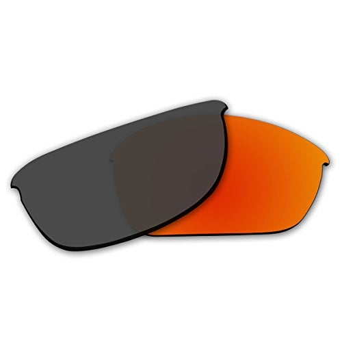 ACOMPATIBLE Replacement Fire Red Polarized Lenses for Oakley Half Jacket 2.0 - Image 4