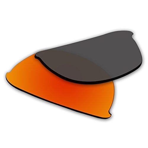 ACOMPATIBLE Replacement Fire Red Polarized Lenses for Oakley Half Jacket 2.0 - Image 3