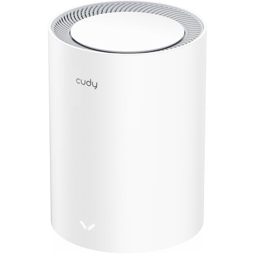 Cudy Dual Band BE3600 WiFi 7 WiFi Mesh System 36 Gbps 160 Mhz Coverage up to 1000 Sqft 3 Gigabit Ports MultiVPN Compatible Cudy APP ControlM3600 1Pack - Image 1