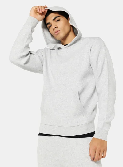 JACK & JONES Keegan Knit Relaxed Hoodie