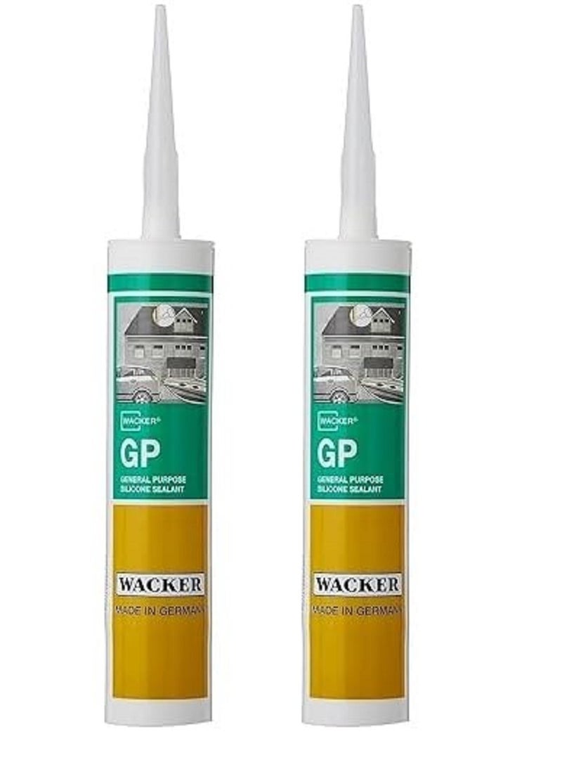 Strong adhesive silicone in clear color, comes in 4 pieces, long service life, good weather resistance  - Image 2