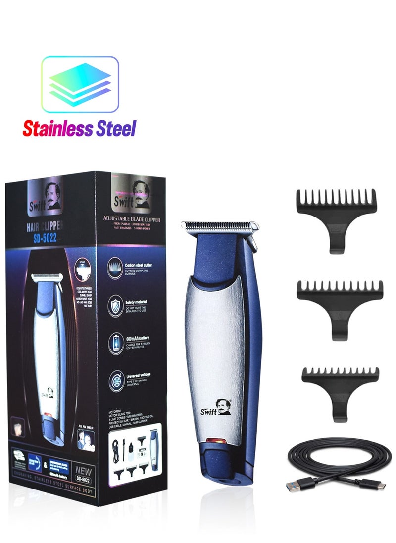 Swift 3 In 1 Hair Clipper SD - 5022 Blue/Grey 