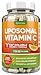DACHA Natural Liposomal Vitamin C 1700mg 200 Capsules Immune System Collagen Booster High Absorption Fat Soluble VIT C Buffered Skin Vitamins Vegeterian Vegan - Image 1