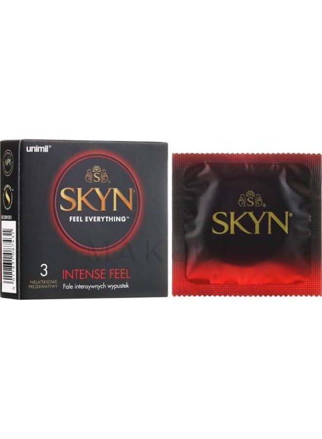 SKYN Intense Feel Non-Latex Condoms - 3 Pieces - Image 5