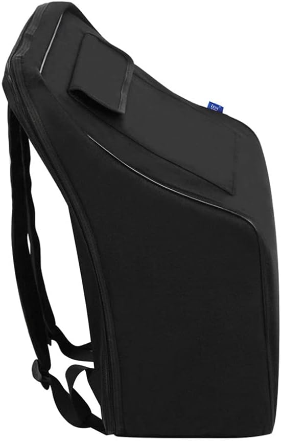 Vaguelly Travel Backpack with Padded Shoulder Strap 48120 Bass Piano Accordion Case Black - Image 2