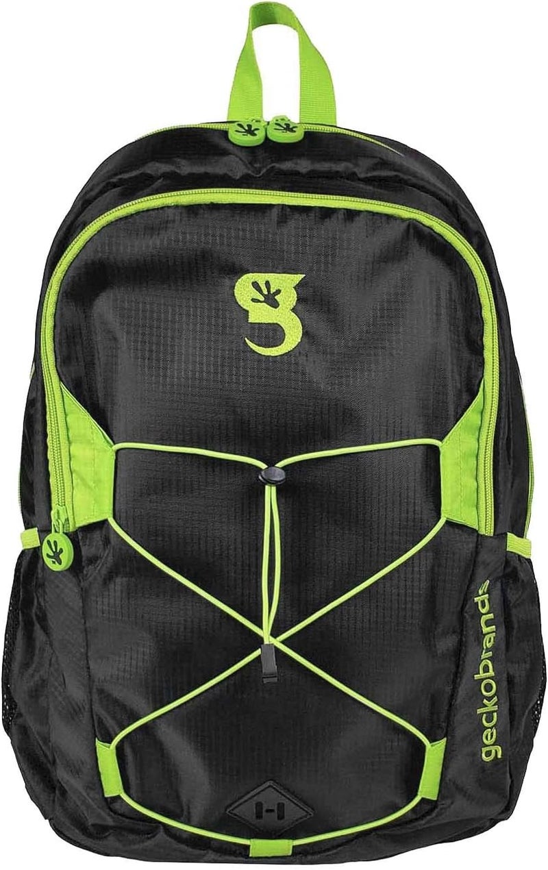 geckobrands Impact Backpack  BlackGreen - Image 1