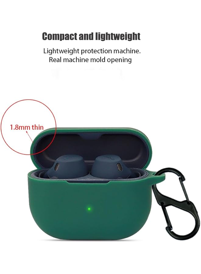 erorex Silicone Case Compatible With Jabra Elite 8 Active Protective Cover For Headphones Blue - Image 3