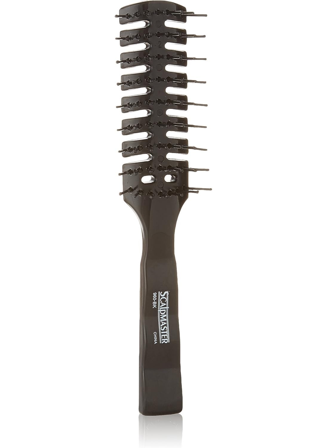 scalpmaster - 7 Rows Vent Hair Stylist Brush Black by Scalpmaster - Image 1