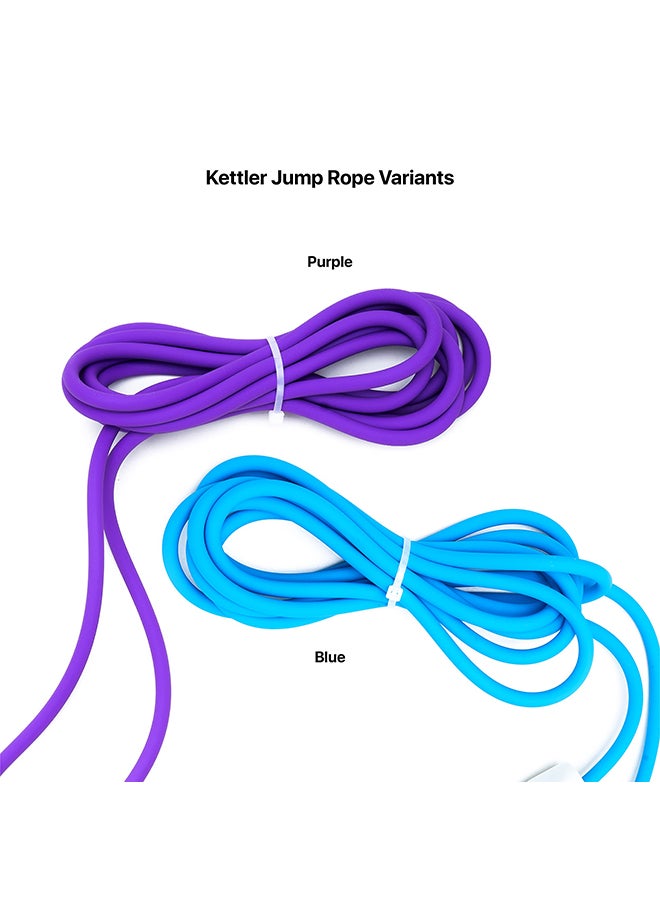 KETTLER - German Technology Tangle Free Skipping Rope with Compact Design | Material : Rubber and Foam | Jump Rope is Ideal for Speed Jumping, Boxing, Cardio Endurance| Unisex - Image 1