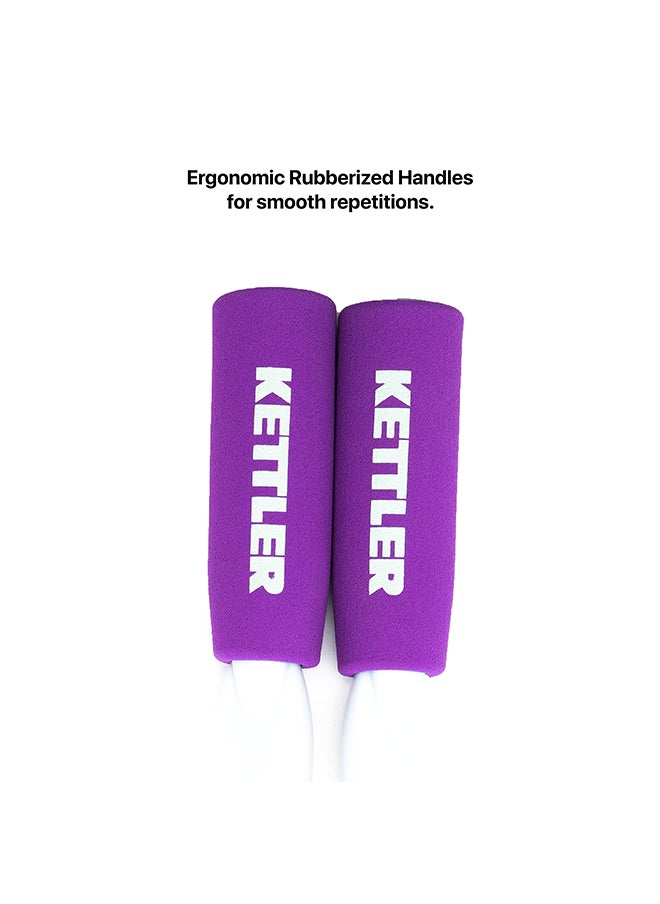 KETTLER - German Technology Tangle Free Skipping Rope with Compact Design | Material : Rubber and Foam | Jump Rope is Ideal for Speed Jumping, Boxing, Cardio Endurance| Unisex - Image 1