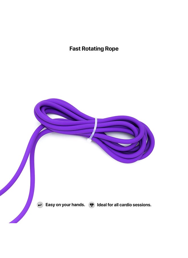 KETTLER - German Technology Tangle Free Skipping Rope with Compact Design | Material : Rubber and Foam | Jump Rope is Ideal for Speed Jumping, Boxing, Cardio Endurance| Unisex - Image 1
