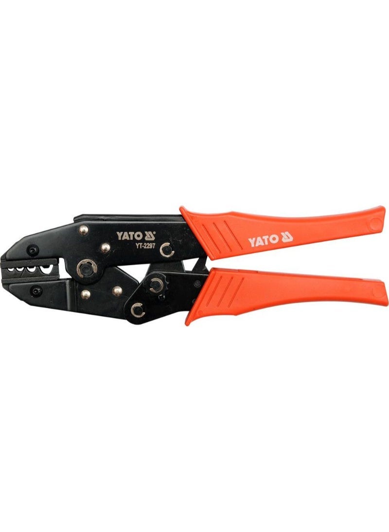 YATO Ratchet Crimping Pliers 20-8AWG 1.5-10mm2 YT-2297