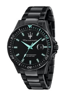 Maserati Men Sfida Aqua Edition Black Stainless Steel Watch R8853144001 - 44mm  - Image 1