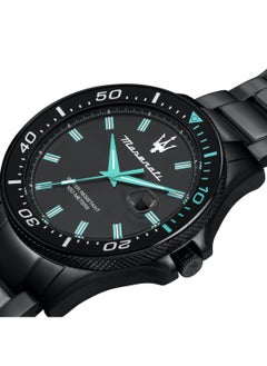 Maserati Men Sfida Aqua Edition Black Stainless Steel Watch R8853144001 - 44mm  - Image 4