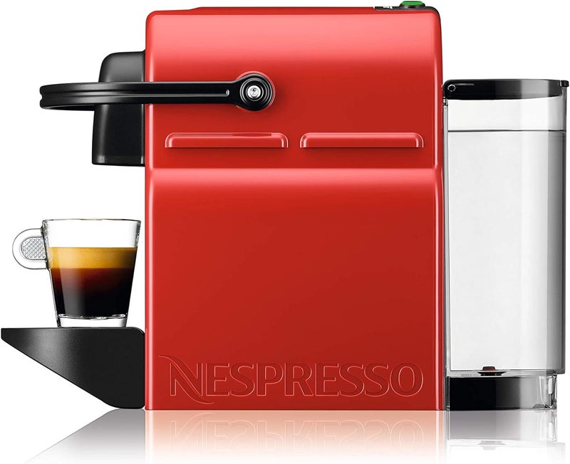 Krups Nespresso Inissia Coffee Capsule Machine, Ruby Red by Krups - Image 2