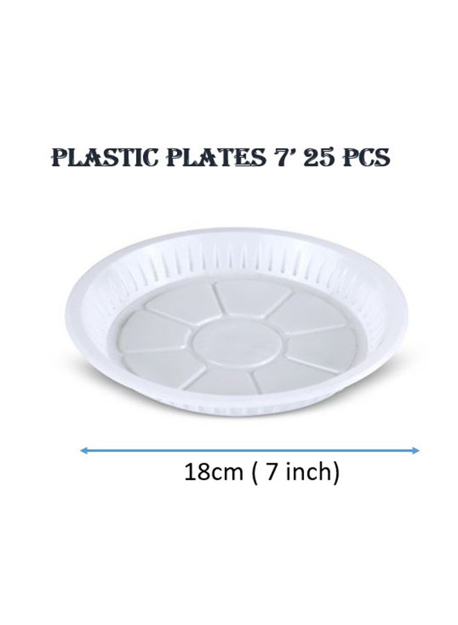 Home Choice Plastic Plates 7 inch 25's - Image 3