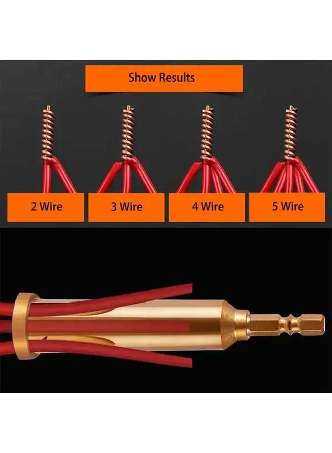 أدوات تقشير وتجديل الأسلاك الثقيلة من الفولاذ الكربوني الأخضر مع موصل سريع - Image 4