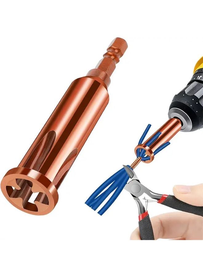 أدوات تقشير وتجديل الأسلاك الثقيلة من الفولاذ الكربوني الأخضر مع موصل سريع - Image 2