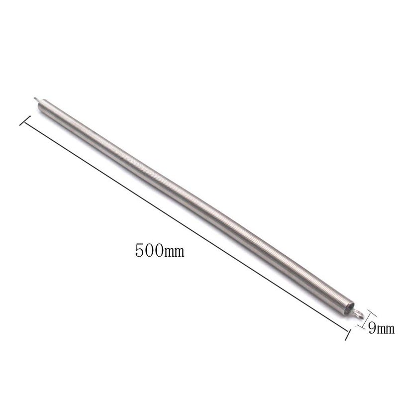 Miular 4Pcs Zinc Plated Steel Wire Extension Spring 20 Inch - Image 2