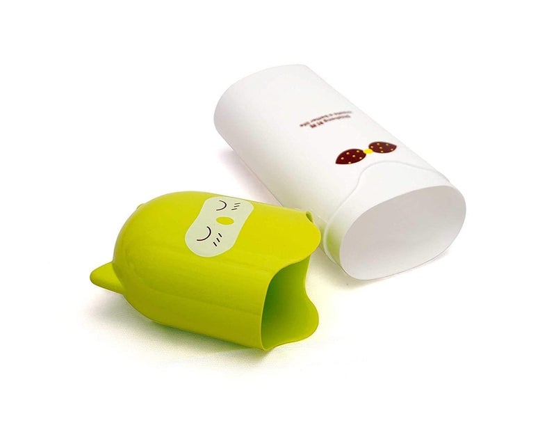 BLINE Portable Cartoon Animal Design Toothbrush Holder Box Best for Travel Camping Bathroom for Storage Multicolor (Pack of 2) - Image 5